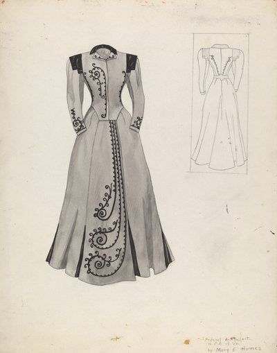 Dragtkostume, ca. 1937. af Mary E Humes