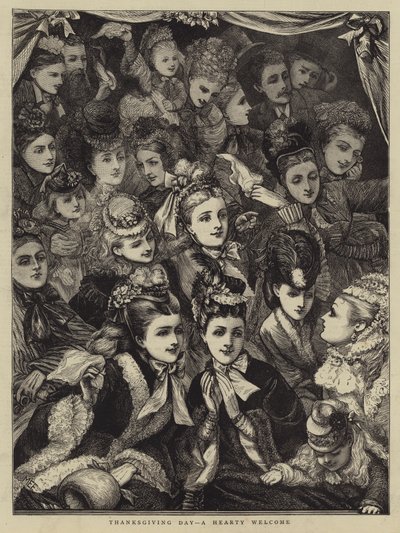 Thanksgiving Day, en hjertelig velkomst af Mary Ellen Edwards