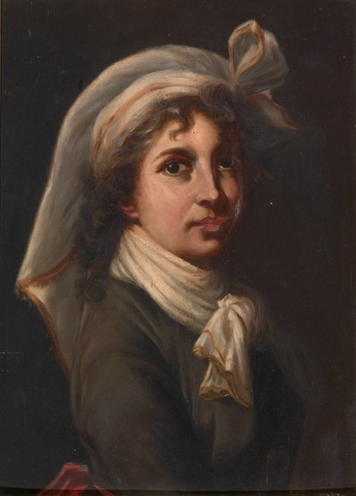 Portræt af en pige. af Mary Henry