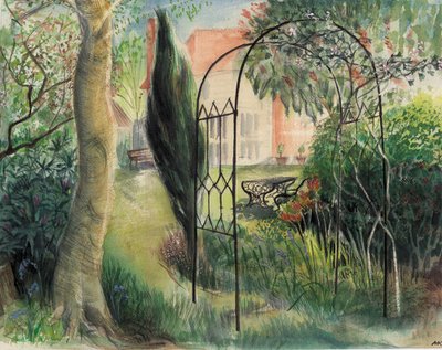 Have, Harrow, 2003 (akvarel) af Mary Kuper