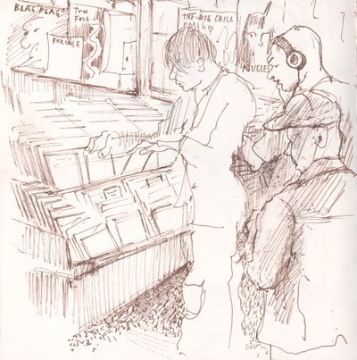 Rough Trade, 2006 (pen og blæk) af Mary Kuper