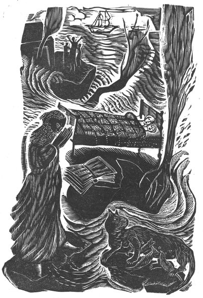The Flood, 2006 (vinylgravering) af Mary Kuper