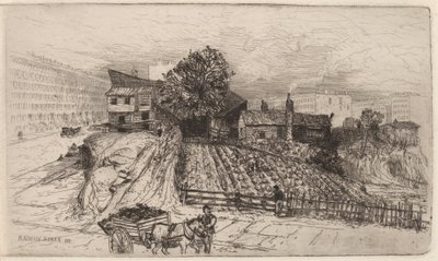 En bygård — New York af Mary Nimmo Moran