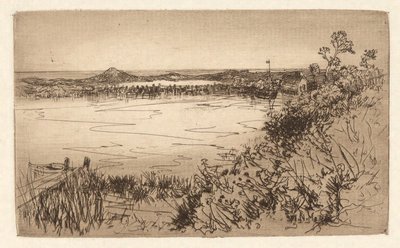 Stille havn/tidevandsdam af Mary Nimmo Moran
