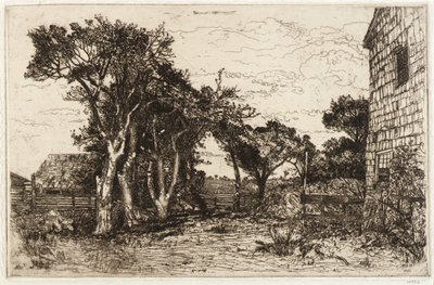 Den gamle gård af Mary Nimmo Moran
