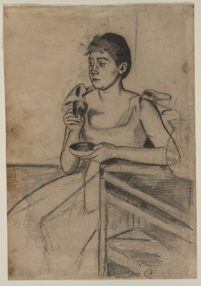 Eftermiddagskaffe af Mary Cassatt