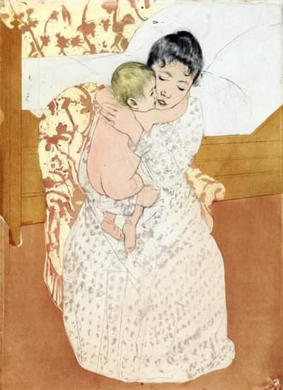 Moderkærtegn 1891;af Mary Cassatt af Mary Stevenson Cassatt
