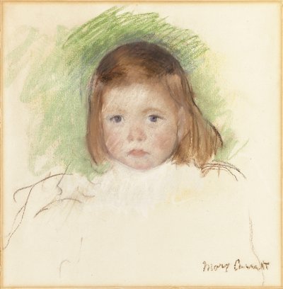 Portræt af Ellen Mary Cassatt af Mary Cassatt