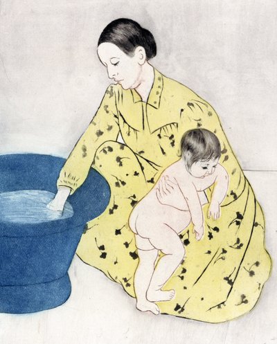 Badet af Mary Stevenson Cassatt