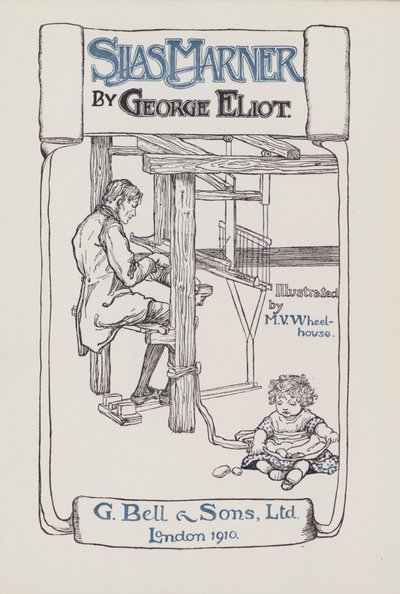 Illustration til Silas Marner (farve litho) af Mary V. Wheelhouse