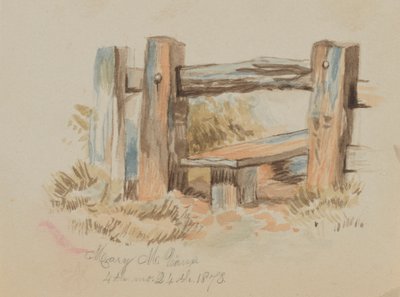 Uden titel (Stile) af Mary Vaux Walcott