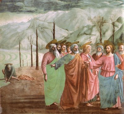 Mønt i fiskens mund af Masaccio