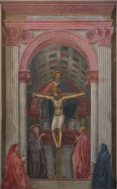 Den hellige treenighed af Masaccio