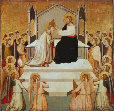 Marias kroning. 1335-40 af Maso di Banco