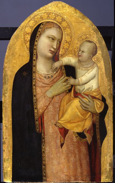 Madonna og barn af Maso di Banco