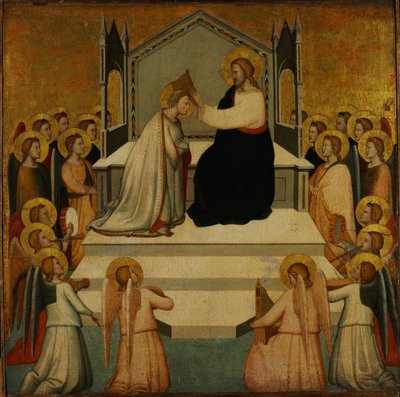 Kroningen af Jomfru Maria af Maso di Banco