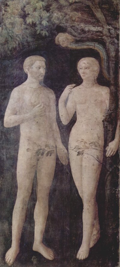 Adam og Eva af Masolino da Panicale