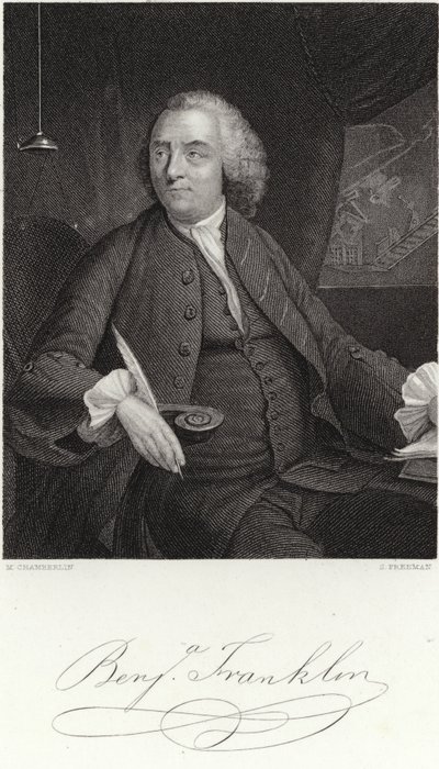 Benjamin Franklin af Mason Chamberlain
