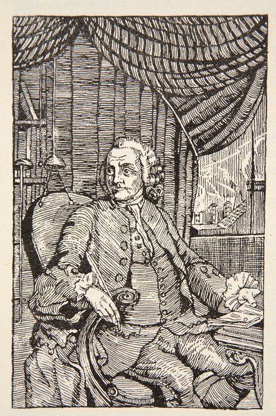Franklin, kopi af Boris Mestchersky (d.1957) illustration fra 
