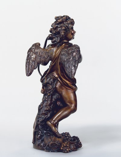 En figur af Amor, ca. 1700 (bronze) af Massimiliano Benzi Soldani