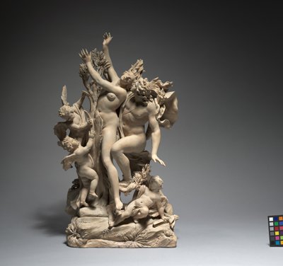 Apollo og Daphne, ca. 1700 af Massimiliano Benzi Soldani