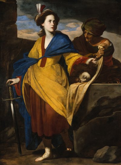 Judith med hovedet af Holofernes, ca. 1640. af Massimo Stanzione