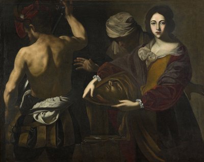 Salome med Johannes Døberens hoved, ca. 1620. af Massimo Stanzione