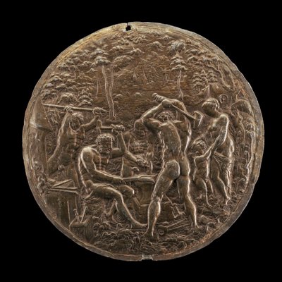 Vulcans smedje, 1573. af Master AZ