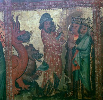 Panel fireogfyrre af Apokalypsens alter, 1400-tallet af Master Bertram of Hamburg