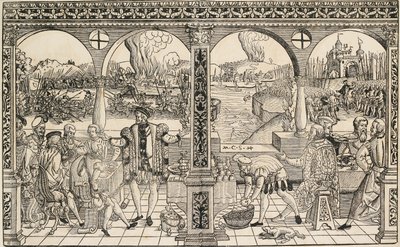 Kurfyrst Friedrich I Palatins historie, c1500-tallet af Master CS