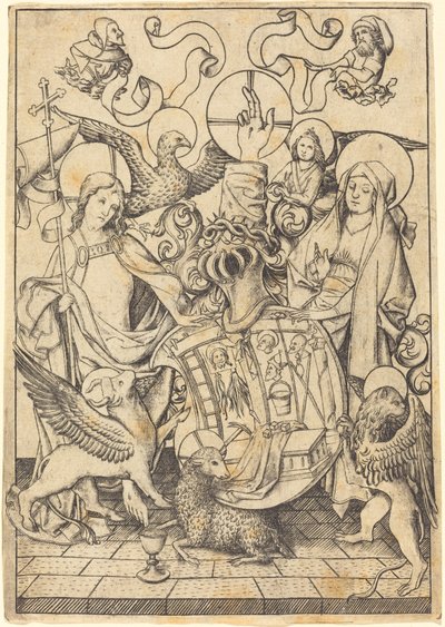 Passionens våbenskjold af Master E.S.