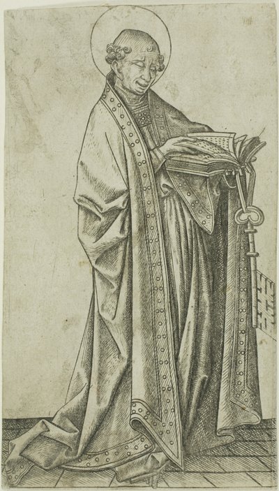 Sankt Peter af Master E.S.