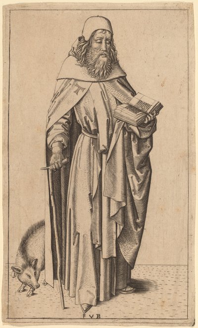 Saint Anthony af Master FVB