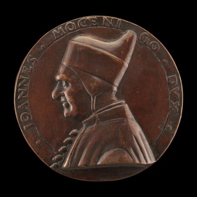 Giovanni Mocenigo, 1408-1485, Doge af Venedig, slutningen af det 15. eller begyndelsen af det 16. århundrede. af Master G.T.