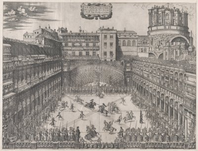 Mirror of Roman Magnificence: Vatikanets turnering, 1565., 1565. af Master HCB