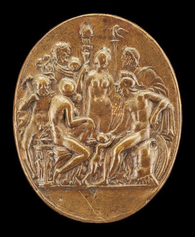 Assembly of Gods, anden halvdel af 1400-tallet. af Master IO.FF.