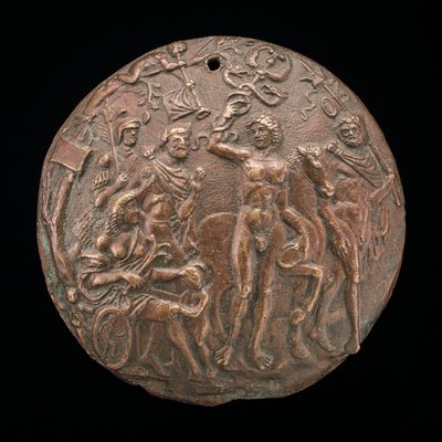 Phaedra og Hippolytus, anden halvdel af 1400-tallet. af Master IO.FF.