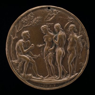 The Judgment of Paris, anden halvdel af 1400-tallet. af Master IO.FF.