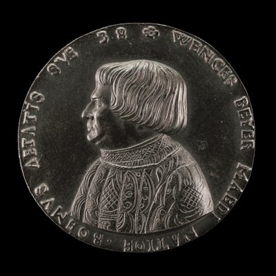 Václav Payer Wenceslaus Beyer, 1488-1537, statslæge i Bøhmen [forside], 1526. af Master M.P.