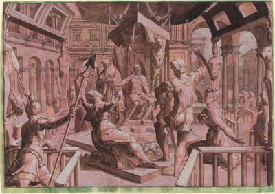 Salomons dom af Master Of The Liechtenstein Adoration