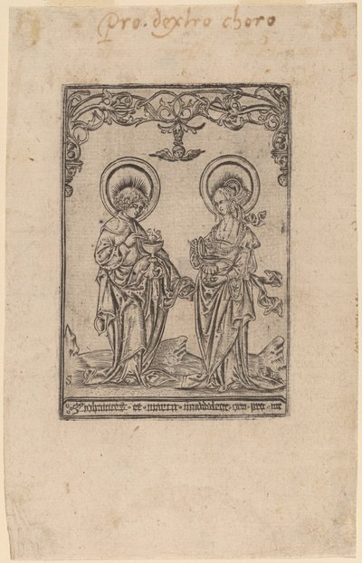 Sankt Maria Magdalena og Sankt Johannes Evangelisten af Master S