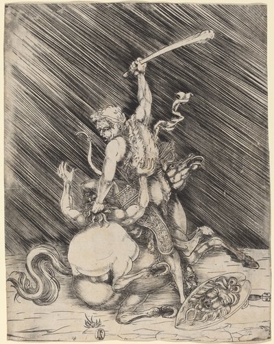 Hercules og Cacus af Master of 1515