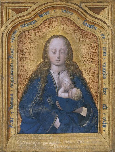 Jomfruen, der dier barnet af Master of Antwerp