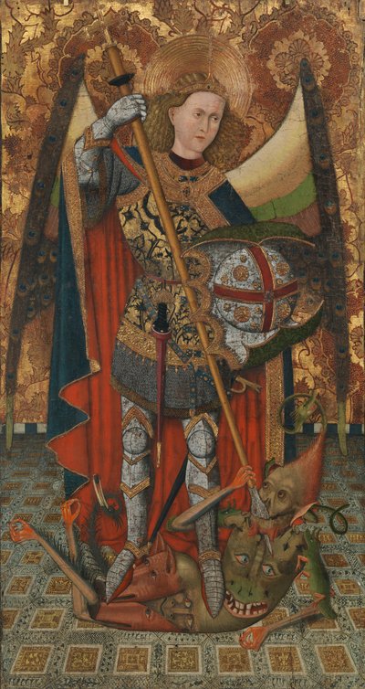 Sankt Michael, 1450-1500. af Master of Belmonte