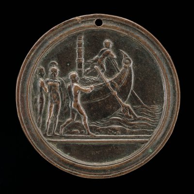 Søfartsscene. af Master of Coriolanus