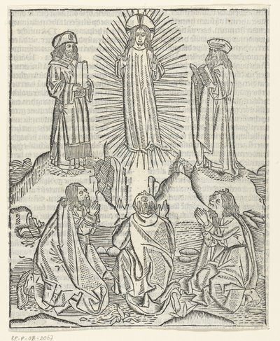 Kristi forvandling af Master of Delft (attributed to)