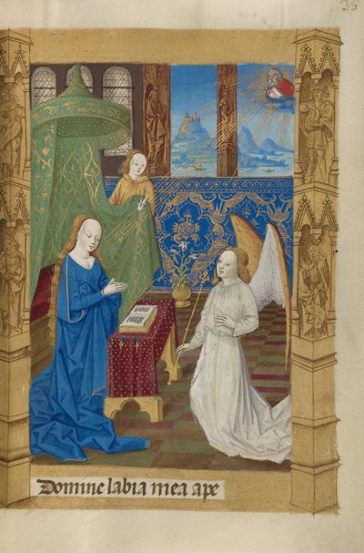 Bebudelsen af Master of Guillaume Lambert