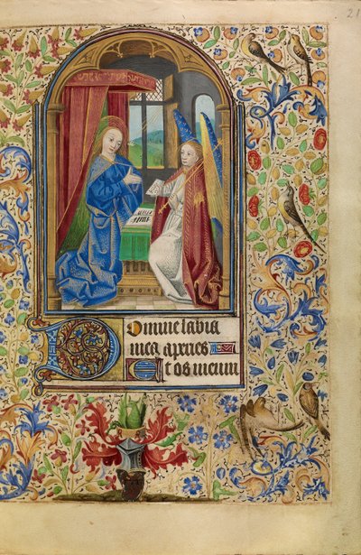 Bebudelsen af Master of Jacques of Luxembourg
