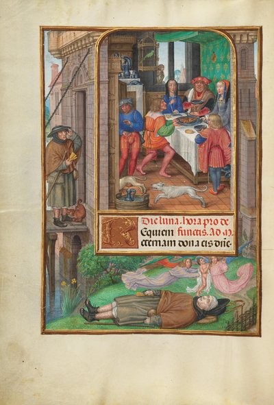 Dykkernes fest af Master of James IV of Scotland