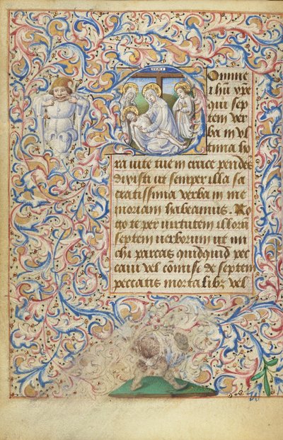 Indledende D: Klagesangen af Master of Jean Rolin II (Hand B)